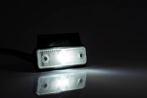 FRISTOM FT-004 B+K LED LED-markeringsljus Vit med vinkelfäste