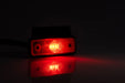 FRISTOM FT-004 C+K LED LED-markeringsljus Röd med vinkelfäste
