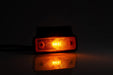 FRISTOM FT-004 Z+K LED LED-markeringsljus Gul/amber med vinkelfäste