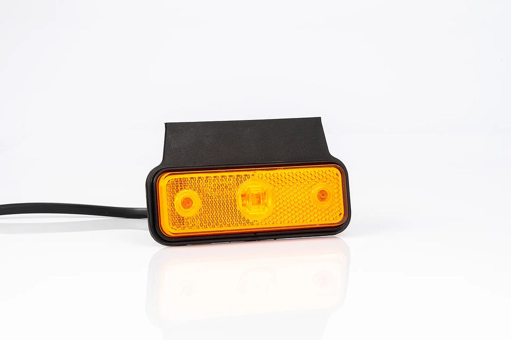 FRISTOM FT-004 Z+K LED LED-markeringsljus Gul/amber med vinkelfäste