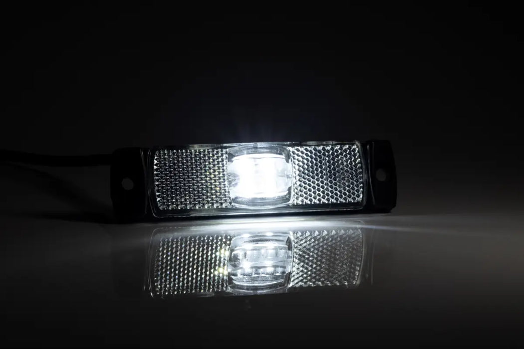 FRISTOM FT-017 B+K LED LED-markeringsljus Vit med vinkelfäste