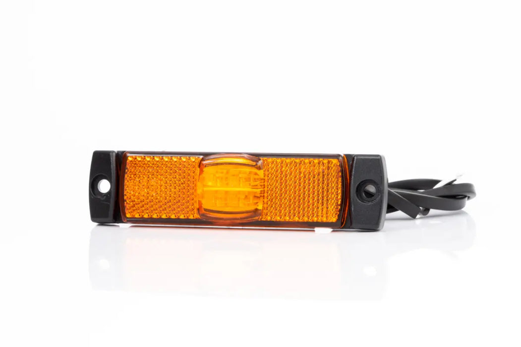 FRISTOM FT-017 Z+K LED LED-markeringsljus Gul/amber med vinkelfäste