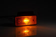 FRISTOM MD-013 Z+K LED LED-markeringsljus Gul/amber med vinkelfäste